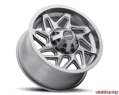 Vision 361 Spyder Wheel 12x8 4x136 -10mm Gunmetal - 361-128136GM4