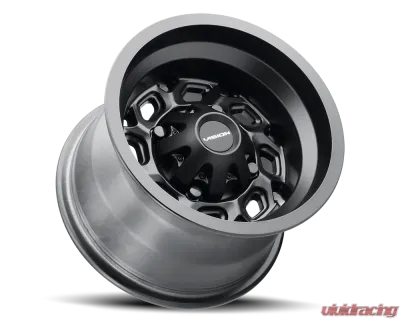 Vision 361 Spyder Wheel 14x7 4x136 38mm Matte Black - 361-147136MB5.5