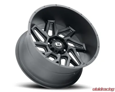Vision 361 Spyder Wheel 18x9 8x170 12mm Satin Black - 361-8970SB12