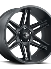 Vision 363 Razor Wheel 20x12 8x6.5 -51mm Satin Black                                     - 363-20281SB-51 - Image 2