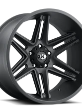 Vision 363 Razor Wheel 22x10 5x5 -19mm Satin Black                                     - 363-22073SB-19 - Image 2