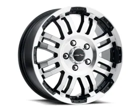 Vision 375 Warrior  Wheel 16x6.50 5x130 45mm Gloss Black Machined Face