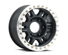 Vision 398 Manx Beadlock Wheel 17x8.50 5x150 -15mm Gloss Black