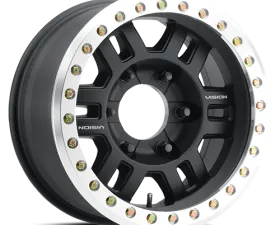 Vision 398 Manx Forged Beadlock Wheel 17x9.50 5x5 -18mm Machined