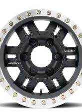 Vision 398 Manx Beadlock Wheel 17x8.50 5x5.5 -15mm Gloss Black                                     - 398BLZ7827BMR-15 - Image 3