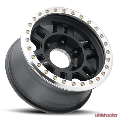 Vision 398 Manx Forged Beadlock Wheel 17x9.50 5x5 -18mm Machined - 398FA7973MMR-18