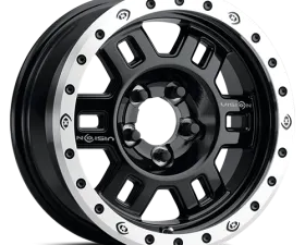 Vision 398 Competition Manx Wheel 16x7 5x5 0mm Gloss Black Machined Lip