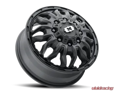 Vision 410 Korupt Wheel 17x6.50 8x210 121mm Satin Black - 410-7679SBF