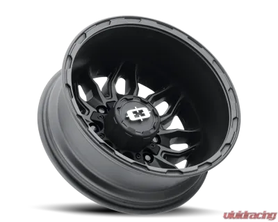 Vision 410 Korupt Wheel 17x6.50 8x210 121mm Satin Black - 410-7679SBF