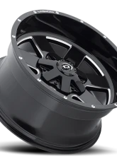 Vision 411 Arc Wheel 18x9 5x5 12mm Gloss Black Milled Spoke                                     - 411-8973MS12 - Image 2