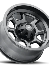 Vision 415 Bomb Wheel 12x8 4x136 -10mm Matte Black                                     - 415-128136MB4 - Image 2