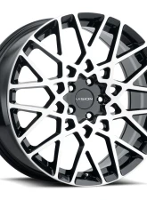 Vision 474 Recoil Wheel 17x8 5x4.5 38mm Gloss Black Machined Face                                     - 474-7865GBMF38 - Image 2