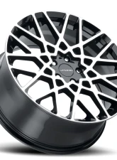 Vision 474 Recoil Wheel 17x8 5x4.5 38mm Gloss Black Machined Face                                     - 474-7865GBMF38 - Image 2
