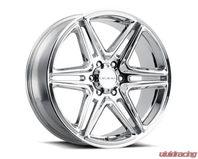 Vision 476 Wedge Wheel 20x9 6x135 30mm Chrome - 476-2936C30