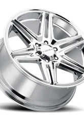 Vision 476 Wedge Wheel 20x9 6x135 30mm Chrome                                     - 476-2936C30 - Image 2