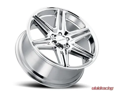 Vision 476 Wedge Wheel 20x9 6x135 30mm Chrome - 476-2936C30