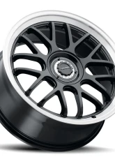 Vision 478 Alpine Wheel 20x8.50 5x100 | 5x115 35mm Gloss Black Brushed Lip                                     - 478-2813GBBRL35 - Image 2