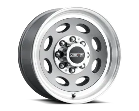 Vision 81NR Heavy Hauler Wheel 19.5x7.50 8x6.5 0mm Gunmetal Machined Lip