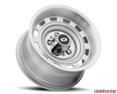 Vision 54 Cheyenne Wheel 15x8 5x5.0 -12mm Silver Machined Lip - 54-5873SML-12