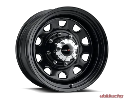 Vision 84 D Window Wheel 16x7 5x4.5 0mm Gloss Black - 84H6765NS