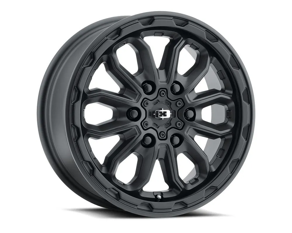 Vision 410 Korupt Wheel 16x6.50 5x130 45mm Satin Black - 410-6632SB45