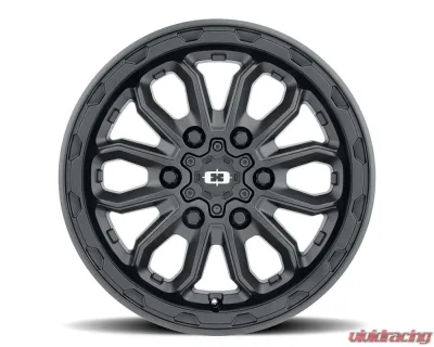 Vision 410 Korupt Wheel 17x7.50 6x130 45mm Satin Black - 410-7763SB45