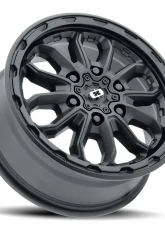 Vision 410 Korupt Wheel 17x7.50 6x130 45mm Satin Black                                     - 410-7763SB45 - Image 3