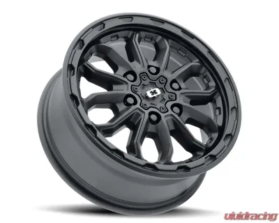Vision 410 Korupt Wheel 17x7.50 6x130 45mm Satin Black - 410-7763SB45