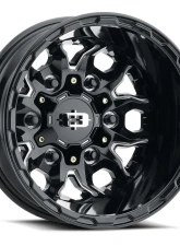 Vision 410 Korupt Wheel 17x7.50 5x160 45mm Gloss Black Milled Spoke                                     - 410-7775GBMS45 - Image 6