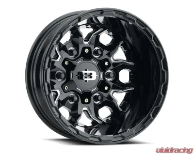 Vision 410 Korupt Wheel 17x7.50 5x160 45mm Gloss Black Milled Spoke - 410-7775GBMS45