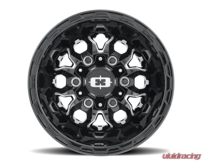 Vision 410 Korupt Wheel 17x7.50 5x160 45mm Gloss Black Milled Spoke - 410-7775GBMS45