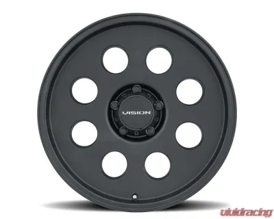 Vision 56 Midway Wheel 17x9 6x135 -12mm Satin Black - 56-7936SB-12