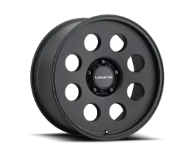 Vision 56 Midway Wheel 15x10 6x5.5 -25mm Satin Black