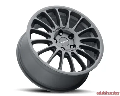 Vision 477 Monaco Wheel 15x7 5x100 38mm Satin Black - 477-5744SB38