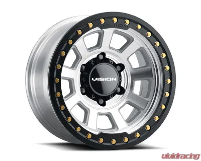 Vision 350 Ojos Wheel 15x8 BLANK -28mm Machined - 350BL58XXACBR-28