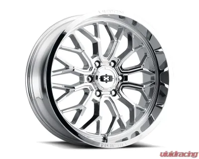 Vision 402 Riot Wheel 18x9 5x5 12mm Chrome - 402-8973C12