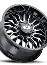 Vision 402 Riot Wheel 20x9 5x5.5 12mm Gloss Black Machined Face                                     - 402-2985GBMF12 - Image 2