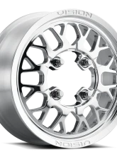 Vision 346 Storm (forged) Wheel 15x7 4x136 38mm Polished                                     - 346-157136P54 - Image 3