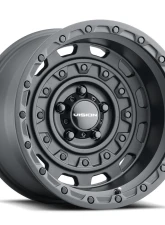 Vision 403 Tactical Wheel 17x10 6x5.5 -40mm Satin Black                                     - 403-7183SB-40 - Image 2