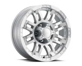 Vision 375 Warrior  Wheel 15x6 5x4.5 0mm Marine Paint Silver