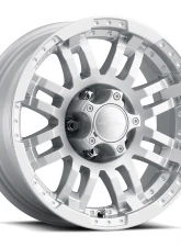 Vision 375 Warrior  Wheel 15x6 5x4.5 0mm Marine Paint Silver                                     - 375VTH5665MPS0 - Image 2