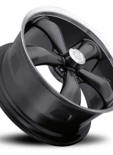 Vision 142 Legend 5 Wheel 20x8.50 5x5 -6mm Gunmetal Machined Lip                                     - 142-2873GM-6 - Image 2