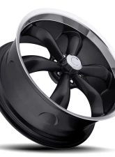 Vision 142 Legend 6 Wheel 22x9.50 6x5.5 15mm Gloss Black Machined Lip                                     - 142-22983GB15 - Image 2