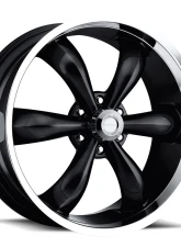 Vision 142 Legend 6 Wheel 22x9.50 6x5.5 15mm Gloss Black Machined Lip                                     - 142-22983GB15 - Image 2