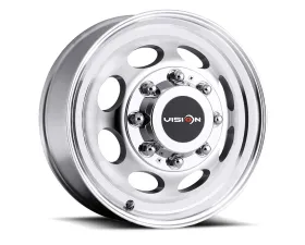 Vision 181NR Hauler Dually Wheel 19.5x6.75 8x6.5 -143mm Machined