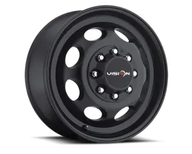 Vision 181NR Hauler Dually Wheel 19.5x6.75 8x6.5 -143mm Matte Black