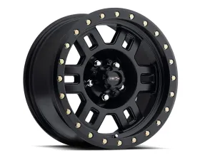 Vision 398 Manx Wheel 15x8 5x4.5 -19mm Matte Black