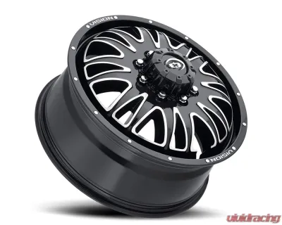 Vision 401 Rival Wheel 20x8.25 8x170 106mm Gloss Black Machined Face - 401H2870BMFF