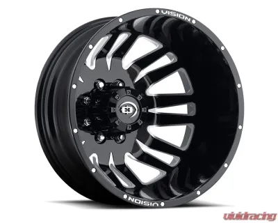 Vision 401 Rival Wheel 20x8.25 8x170 106mm Gloss Black Machined Face - 401H2870BMFF