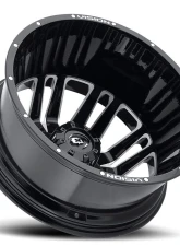 Vision 401 Rival Wheel 20x8.25 8x170 106mm Gloss Black Machined Face                                     - 401H2870BMFF - Image 4